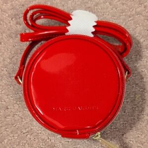 Marc Jacobs Red Mini Bag with Glossy Finish NWOT